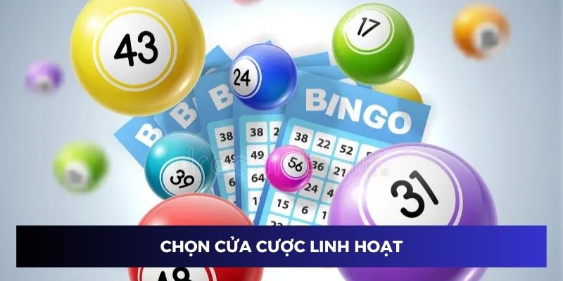 Chọn cửa cược xổ số Keno linh hoạt